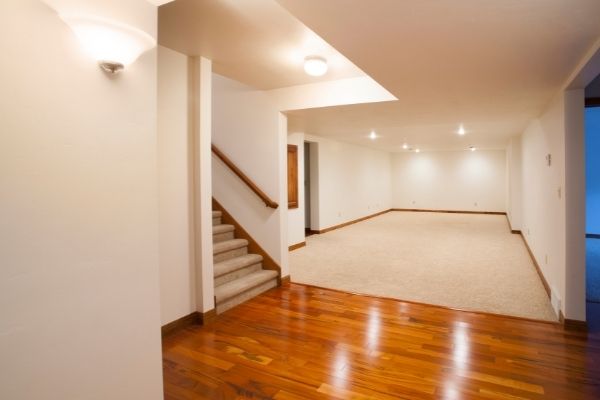 polished wooden floors and carpet installation by Hobart flooring company